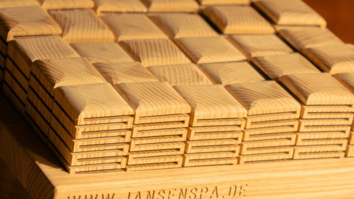 handgefertigtes Saunakissen - Esche | Jansen Spa