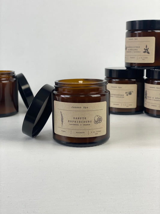 Lavendel x Orange - Duftkerze | Jansen Spa