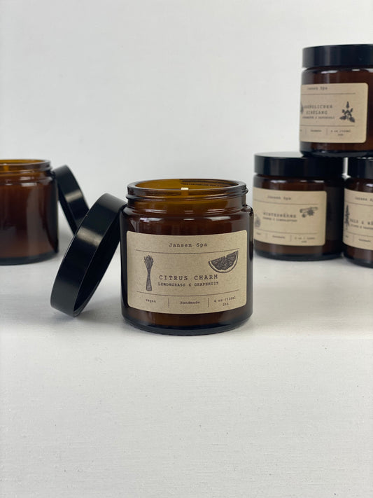 Lemongrass x Grapefruit - Duftkerze | Jansen Spa