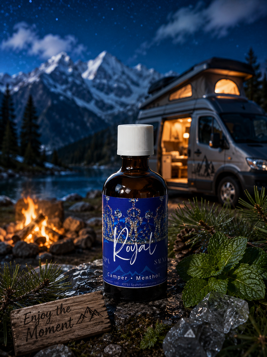 Sauna-Aufguss "Royal" – Campfer & Menthol